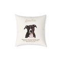 The Memorial Canvas Pillow
