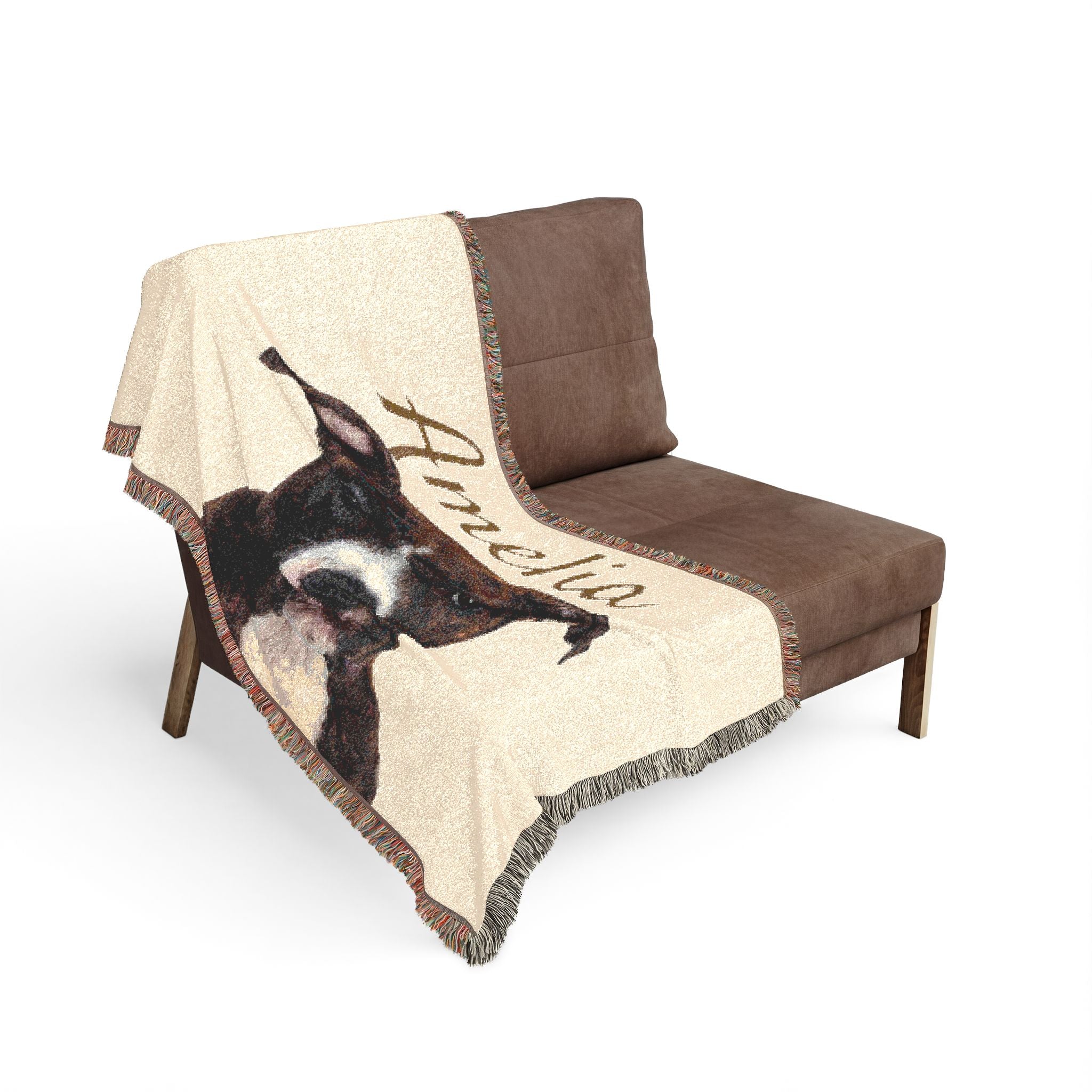 Personalized Woven Pet Blanket