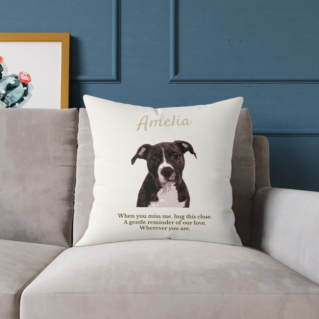 The Memorial Canvas Pillow